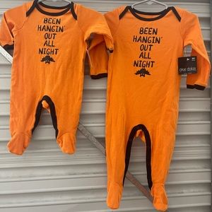 NWT Okie Dokie Footed Sleepers
